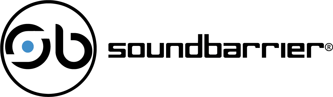 logo soundbarrier negro