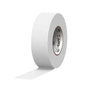 CINTA GAFFER BLANCA 2" X 55 MTS