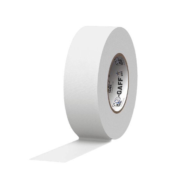 CINTA GAFFER BLANCA 2" X 55 MTS
