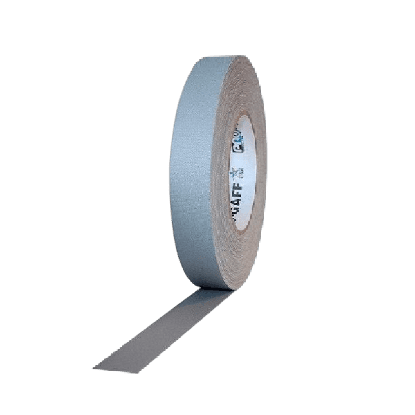 CINTA GAFFER GRIS 1" X 55 MTS