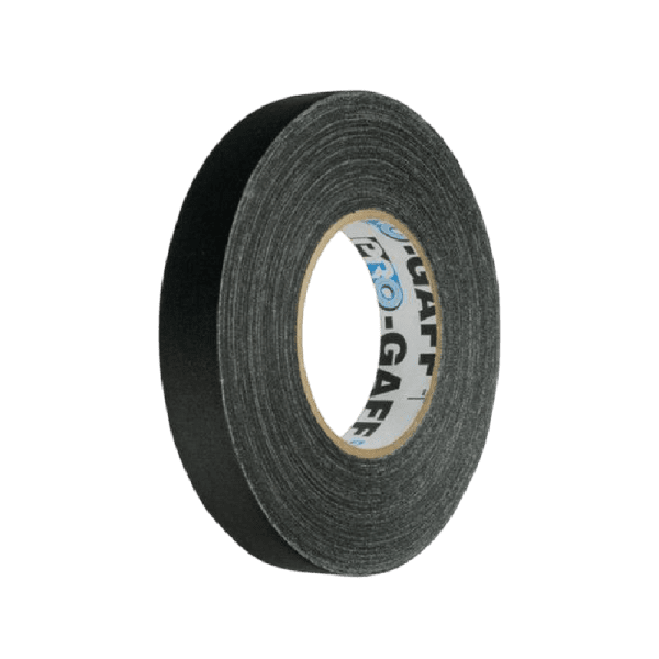 CINTA GAFFER NEGRO 1" X 55 MTS