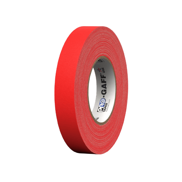 CINTA GAFFER ROJO 1" X 55MTS