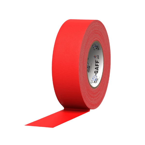 CINTA GAFFER ROJA 2" X 55 MTS